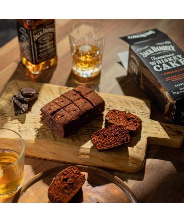 Jack Daniels Chocolate Liquor Cake - 10 oz - Perfect Gourmet Dessert for Gift Baskets, Birthdays, or Parties - Buy Online on GoSupps.com