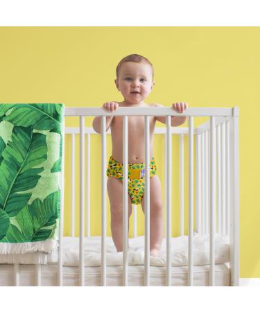Bambino Mio Miosolo All-in-One Reusable Diaper - Tropical Toucan Design | Eco-Friendly Comfortable and Stylish Diapering Solution - Buy Online on GoSupps.com