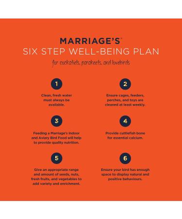 Marriage's Lovebird Food - Cockateil, Parakeet & Lovebird - 1 Kg - Buy Online on GoSupps.com