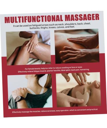 Lurrose Scooter Massage Ball - Ice Face Massage Tool | Relaxation Device | Lacrosse Body Massage | Mini 6.5x6.5cm - Perfect for International Shipping - Buy Online on GoSupps.com