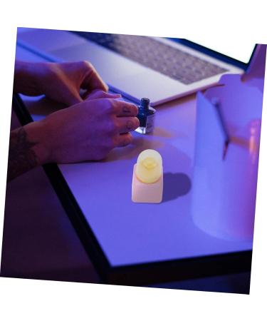 Ipetboom Pump Bottle Dispenser 1pc Squeeze Bottle Liquid Plastic Abs Shampoo Bottle Nail Polish Remover Bottle 10x5.3cm Pink - Buy Online on GoSupps.com