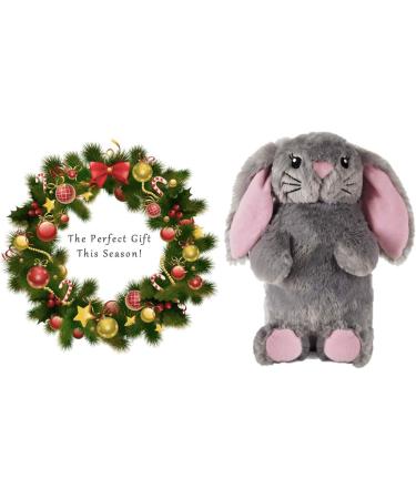 Cute Faux Fur Bunny Hot Water Bottle - 1L Cuddly Comfort by Deseo - Buy Online on GoSupps.com