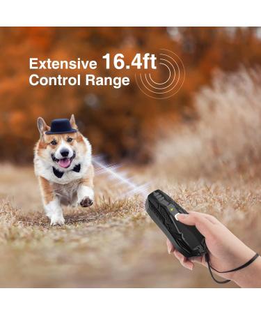 Antibell for Dogs - Ultrasound Anti-Bark Device for Small & Large Dogs | Effective Bark Stopper for Indoor & Outdoor Use - Buy Online on GoSupps.com