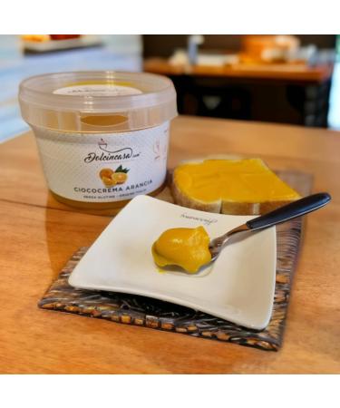 Orange Spread Creams Great for Filling Cakes Pastries and Decorations Ready to Use Melting Palm Oil & Gluten Free for Home Professional 500g - Buy Online on GoSupps.com