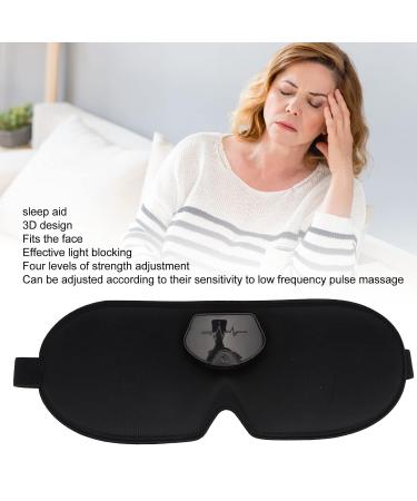 Rechargeable 3D Eye Massage Device | Sleep Eye Massager for Tiredness Relief | 4-Speed Nieder Frequency Impulse - International Shipping Available - Buy Online on GoSupps.com
