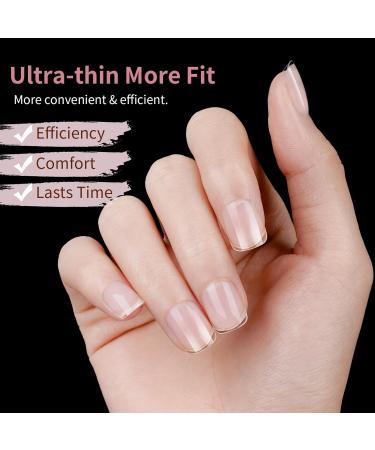  Venares Venares 120 Pieces Ultra Short Square Soft Gel Nail Tips for Gel Nails 15 Sizes - Buy Online on GoSupps.com