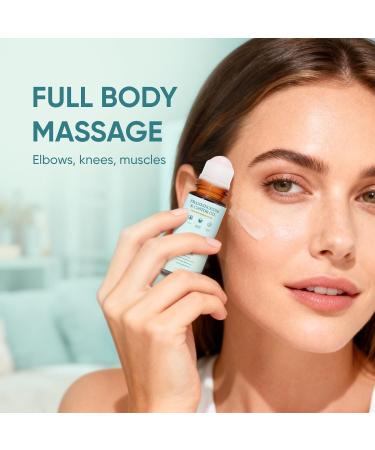 Frankincense and Castor Oil Rose Quartz Roller Organic Cold-Pressed Castor Oil Roll-On with Removable Rose Quartz | Firms Smooths Skin Brightens Eyes Reduces Scars Stretch Marks 1.7FLOZ 1pcs 1 Ounce (Pack of 1) - Buy Online on GoSupps.com