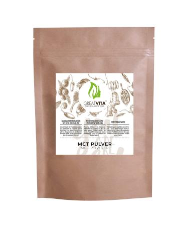 MCT Powder - 800 g / Premium Quality / Perfect for a Keto Diet | Coconut Based Tasteless | GreatVita Taste-neutral 800 g (Pack of 1)