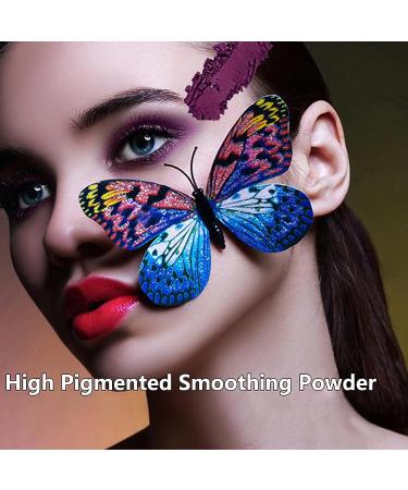 Daeuwiutr Blue Eyeshadow Palette - 8 Blue Shimmer Shades - Highly Pigmented, Long Lasting, Waterproof - 9 Color Palette for Eye Brightening - Hypoallergenic Formula - Buy Online on GoSupps.com