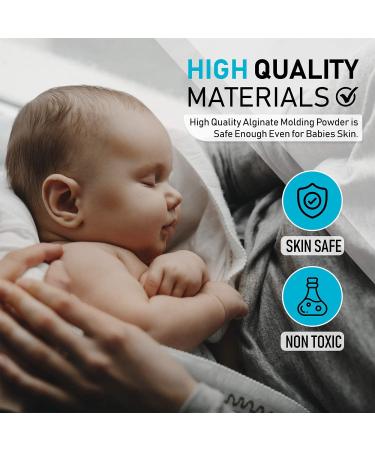 Hand Casting Kit for Couples and Families with Mounting Plaque - DIY Plaster Mold Keepsake Sculpture for Her, Kids, Weddings, Anniversaries - Buy Online on GoSupps.com