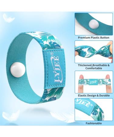 LYJEE Motion Sickness Relief Bands - Sea Sickness & Morning Sickness Wristbands for Adults & Pregnant Women - 2 Pairs (Small Sizes - Buy Online on GoSupps.com