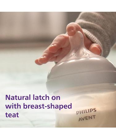 Philips Avent Natural Glass Newborn Gift Set - 5 Baby Bottles, 2 Soothers, Brush | BPA Free - SCD879/11 - Buy Online on GoSupps.com