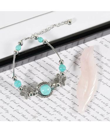 Buy Pink Crystal Leaves - 1 Piece Jade Pink Gemstone | Global Shipping Available - Buy Online on GoSupps.com