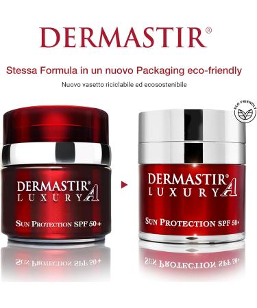 Dermastir Sun Face Cream SPF 50+ UVA/UVB Protection Light Texture Moisturizing and Anti-Age - Waterproof - Made in France 50ml - Buy Online on GoSupps.com