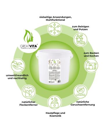 Premium Quality Soda Powder 5000g - Ecological Sodium Carbonate E 500II | High Purity Baking Powder | Greatvita - Buy Online on GoSupps.com