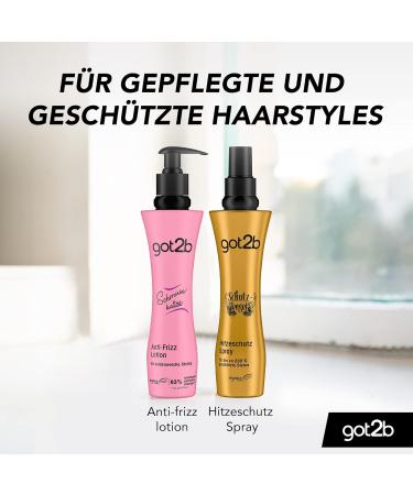 got2b Anti-frizz cat lotion (200 ml) styling lotion for flexible hairstyles tames hair and gives a silky smooth feeling - Buy Online on GoSupps.com
