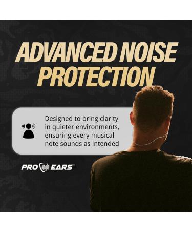 Pro Ears Audiomorphic Earplugs - Shooting & Concert Noise Canceling Ear Protection with Carrying Case (Large Orange) - International Shipping Available - Buy Online on GoSupps.com