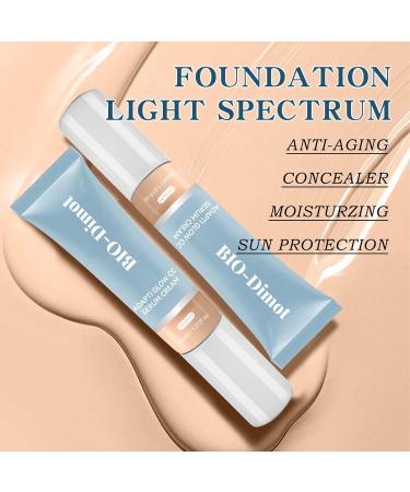 CC Cream for Older Women 2PCS CC Cream Foundation Lightweight Moisturize Natural Coverage Color Correcting Make-Up Base Foundation Travel Size Waterproof Skin Tone Adjusting -3.6 Fl Oz Medium - Buy Online on GoSupps.com