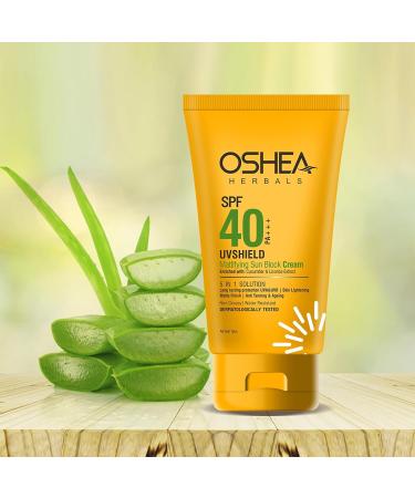 Herbals UVshield Mattifying Sun Block Cream - 5 in 1 with Cucumber & Licorice Extract | 120 gm for Effective Sun Protection - Buy Online on GoSupps.com