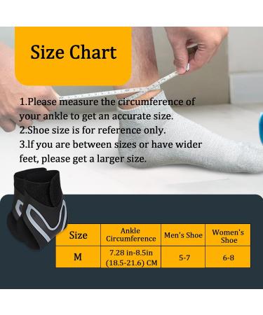 Unisex Ankle Brace Compression Sleeve for Plantar Fasciitis | Adjustable Support Bandage for Running & Fitness - Buy Online on GoSupps.com