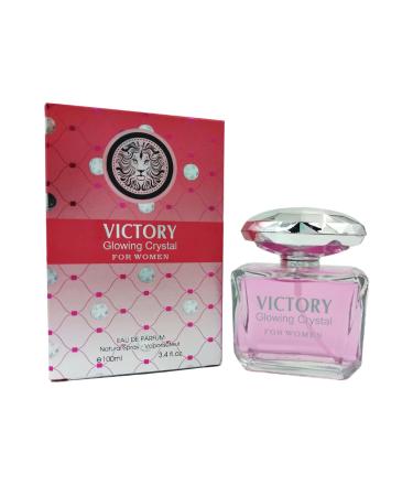 Glowing Crystal Eau De Parfum for Women 3.4 fl oz Natural Spray - Long Lasting Enchanting Fragrance - Natural Sweet Freshness. Ideal for gift on special occasions Birthdays Holidays Anniversary. - Buy Online on GoSupps.com