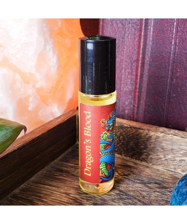 Shadow Scents Dragon's Blood Perfume | Roll-on Perfume Oil | Earthy Unisex Body Oil with Musk Spices and Resins - Buy Online on GoSupps.com