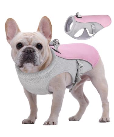 Kuoser cooling vest for dogs dog cooling coat for hot summer days breathable & reflective safety vest for small medium dogs cooling jacket for activities outside Training pink m rosa - Buy Online on GoSupps.com