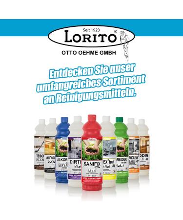 Buy Lorito Fresh & Clean Glass Cleaner - 1L Window & Surface Cleaner for Car & Home - Buy Online on GoSupps.com