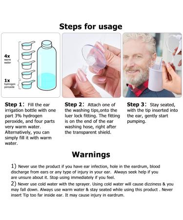 Ear Wax Removal Kit for Home Use - Gentle Ear Irrigation Tool for Adults and Children - Buy Online on GoSupps.com