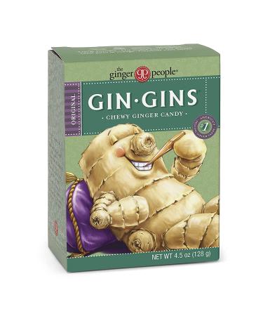 The Ginger People Gin · Gins Chewy Ginger Candy 4.5 oz (128 g)