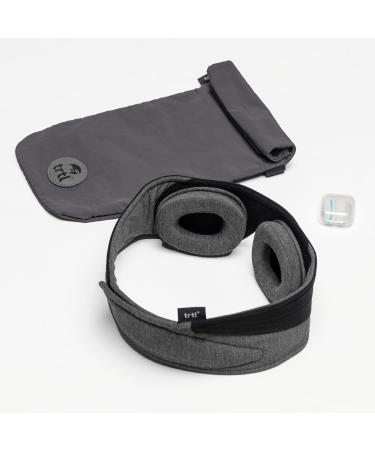 Trtl Glimpse Sleep Mask - Comfortable Blackout Eye Mask for Travel | Breathable & Includes Travel Bag & Ear Buds - Buy Online on GoSupps.com