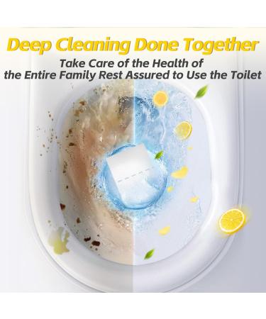 Soulink Toilet Cleaning Sheets - Eco-Friendly Liquidless Strips 80 Cleans Plastic-Free Lemon Scent - International Shipping Available - Buy Online on GoSupps.com