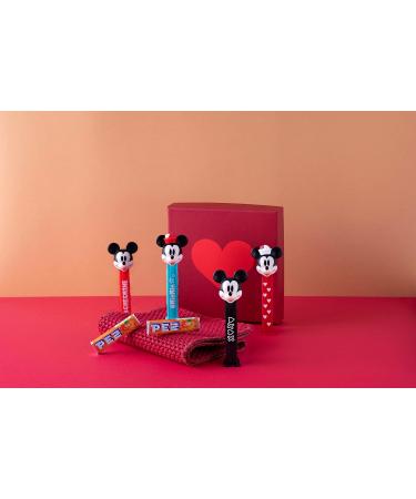 PEZ Maxi Mickey Minnie Design Bag 183 g Contains: 1 PEZ Dispenser and Sweets: 6 Fruit Refills + 5 Cola Refills + 10 Fizzy Rol - Buy Online on GoSupps.com