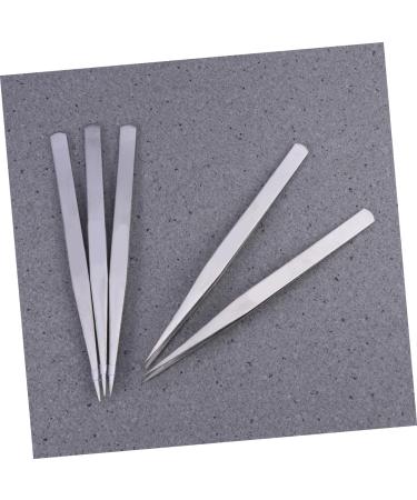 minkissy 10pc Pointed Tweezers Precision Tweezers Straight Thick Sewing Tweezers Eyelash Tweezers Eyelash Tool Tip Tweezers Eyelashes Tweezer Sewing Tool Sewing Clip Straight Head Household - Buy Online on GoSupps.com