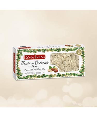 Doña Jimena Turon Hard Peanut Made with Peanuts/Gluten Free Honey 150g 1 Unit