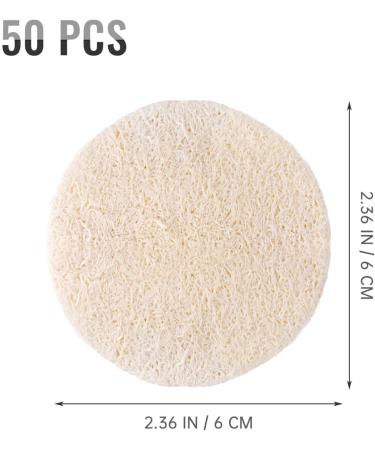 Beaupretty 50 Pcs Face Sponge Set - Loofah Makeup Remover & Facial Cleansing Tablets - Body Scrubbing & Bath Shower Pads - Buy Online on GoSupps.com