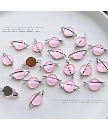 Metal Nail Studs Nail Art Gems 3D Nail Charms Saturns Shape Nail Art Decorations Nail Rhinestones For Manicures Designs Planet Nail Charms For Acrylic Nails Planet Nail Charms 3D Nail Charms With Nail - Buy Online on GoSupps.com