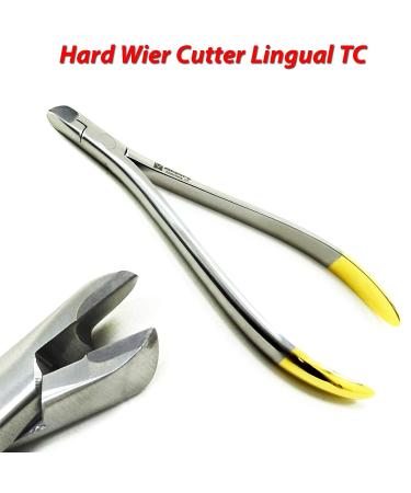 MEDSPO Professional Dental Pliers - Orthodontic Braces Wire Bending Loop Forming Pliers, Bracket Remover, Band Arch Wire Cutters - Hard Wire Cutter Lingual TC Long Handle for Braces - Buy Online on GoSupps.com