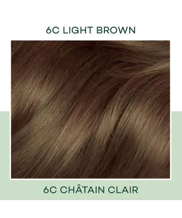 Clairol Natural Instincts 6C Light Brown Demi-Permanent Hair Dye - 5.85 Fl Oz - Buy Online on GoSupps.com