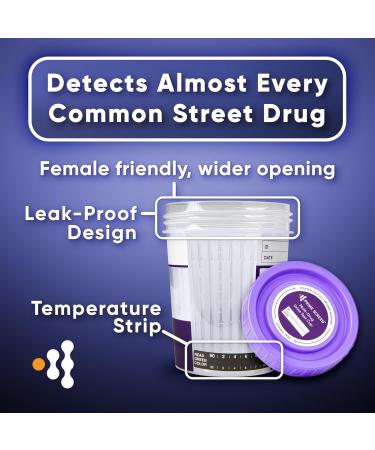 Prime Screen 14 Panel Instant Home Test Cup - 5 Cups - TDOA-1144A3 - Buy Online on GoSupps.com
