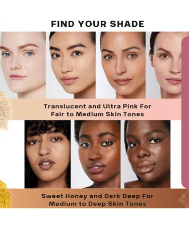 AllauraBeauty Pink Setting Powder AllauraBeauty Blurring Setting Powder AllauraBeauty Blurring Powder AllauraBeauty Setting Powder Lasting Waterproof Face Powder for Makeup (#12) - Buy Online on GoSupps.com