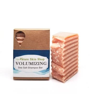 Volumizing Sea Salt Shampoo Bar - Ocean-Infused Hair Care for All Hair Types | Eco-Friendly & Travel-Friendly - Buy Online on GoSupps.com