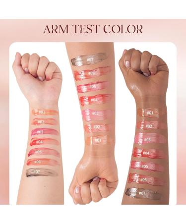 2 Pack Liquid Lipsticks Shiny & Tinted Moisturizing & Plumping Non-Sticky High Shine Finish - Buy Online on GoSupps.com