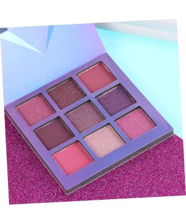 DOITOOL 9 Colors Diamond Eye Pearlescent Cosmetic Eyeshadow Glitter Shadow Bling Highlighter Shimmer Makeup 1 count (Pack of 1) Purple - Buy Online on GoSupps.com