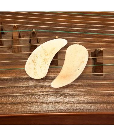HAKIDZEL 8pcs Guzheng nails banjo picks ox horn pick guzheng picks celluloid guitar picks horn guitar pick Guzheng Accessories acoustic guitar picks thumb picks child bass horns hawaii 3X1.2X0.1CM Light Yellow 01 - Buy Online on GoSupps.com