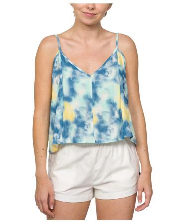 Hurley Naturals V-Neck Tee L Stellar Cloud Print