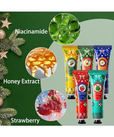 Christmas Hand Cream Mini Hand Creams Hand Cream Nourishing and Moisturizing Treatment Non-Sticky for Dry and Chapped Hands - Buy Online on GoSupps.com