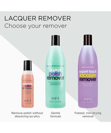 OPI Original Nail Polish Remover 3.7 Fl Oz - Fast & Effective Formula - Buy Online on GoSupps.com