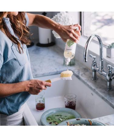 Puracy Natural Dish Soap Refill - Skin-Softening Plant-Based Dishwashing Detergent (Green Tea & Lime 48 Oz) - Eco-Friendly Clean-Rinsing Formula - Ships Internationally - Buy Online on GoSupps.com