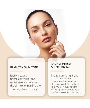 EelHope CC+ Liquid Foundation with SPF 50 Whitening Sunscreen Color Correcting Moisturizing Formula 30ML/1FL OZ - Buy Online on GoSupps.com